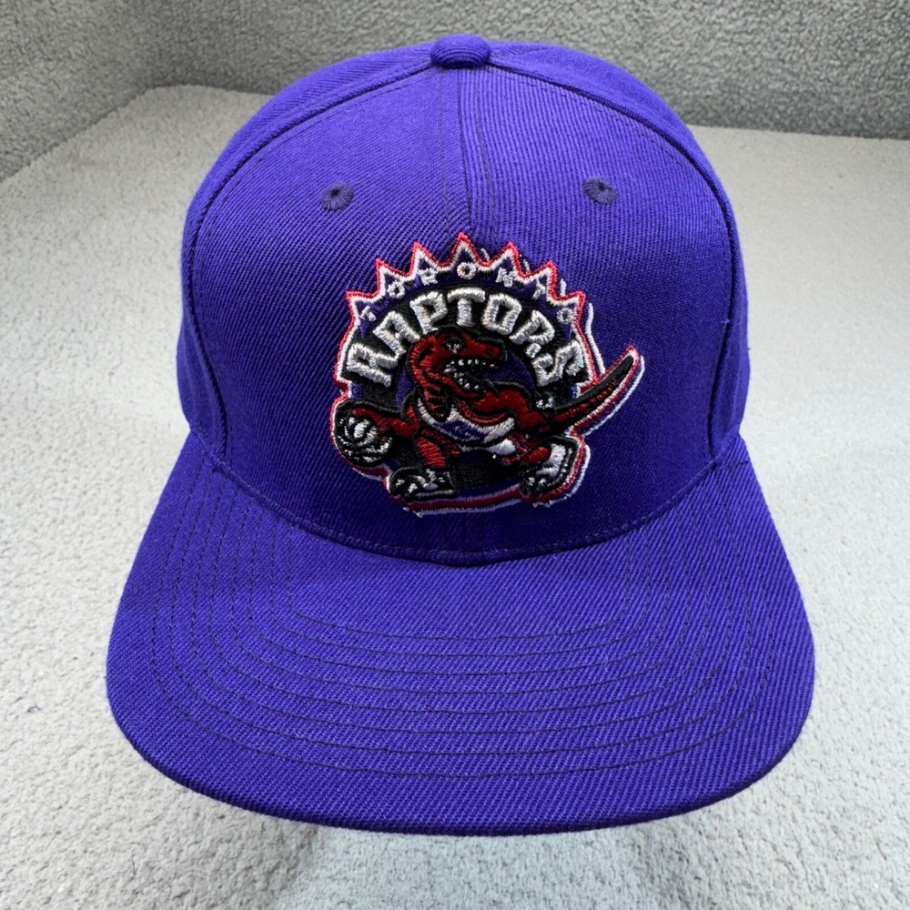 Toronto Raptors Hat Cap Snapback Purple Swingman Hardwood Classic Mitchell Ness